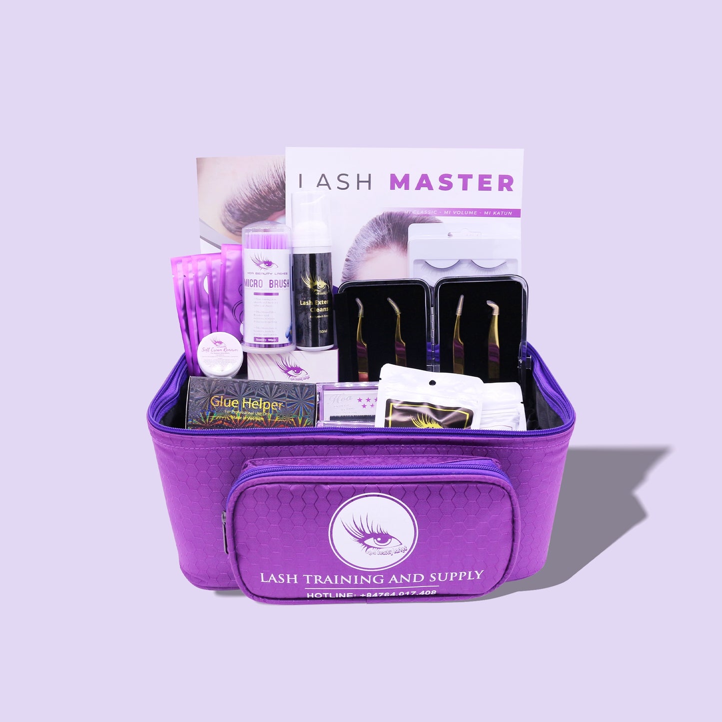 Hoabeautylashes - Lash Kit + Lash Master Book By Vietnamese